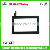 Standard or Custom I2C Interface 4.3 Inch Touch Screen Panel thumbnail-5