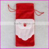 New Christmas Decorations Red Wine Bottle Cover Bags Xmas Santa Claus Christmas Table Dinner Decoration Ornaments Home Ornament thumbnail-3