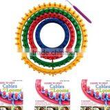 2015 Popular Plastic Round Hand Knitting Loom Set thumbnail-3