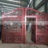 Wrought Iron/galvanized Powder Coated Steel/Iron/ Decorative Metal Gate Designs thumbnail-2