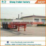 High Quality Loading Container Trailer 2 or 3 Axles Container Semi Trailer thumbnail-1