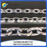 Hot Dip Galvanized Ordinary Short Link Chain And Standard Medium steel link chain