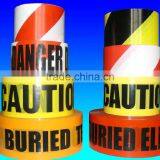 Detectable Underground Warning Tape PE Material Warning Tape Barrier Caution Tape thumbnail-1