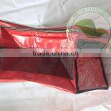 Eco-friendly Elegent Transparent PVC Zipper With Handle Luggage Bag thumbnail-2