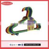 New Designer Lovely Colorful Plastic Coat Hangers thumbnail-2