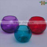 Wholesale Handblown Cheap Round Glass Bowl Vase thumbnail-4