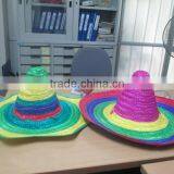 Mexican Sombrero Straw Hat Bamboo Hat