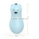 Creative Cute Bear Design Multi-functional Electric Cooking Blender With Dual Plugs, Electric Cooking Mixmaster With Soft Leaves thumbnail-4