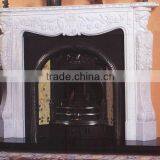 Travertine Fireplace thumbnail-1