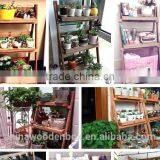 2015 Classcail Cheap Wooden Flower Racks thumbnail-3