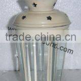 Wholesales White LED Metal Lanterns for Outdoor Garden thumbnail-5