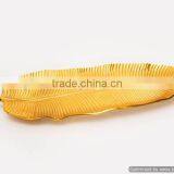 Gold Plated Leaf Design Tray thumbnail-1