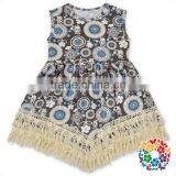 Little Girls Wedding Brown Halter Dresses Flower Western Dresses Women Summer thumbnail-5