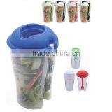 Salad Recipes Plastic Dressing Containers & Forks Compact thumbnail-5