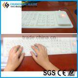 TRANSPARENT WATERPROOF DUSTPROOF SILICONE USB COMPUTER KEYBOARD thumbnail-4