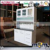 White Steel Almirah Metal Kitchen Cabinet Designs thumbnail-3