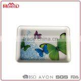 Wholesale Melamine Money Tray/food Tray Inch Butterfly Custom Printed Tea Serving Tray thumbnail-1