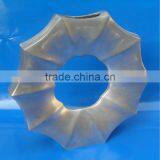 Flower Vase Round Silver Plated for Decoration thumbnail-1