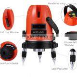 Laser Level (4V1H) Infrared Rotary Cross Line With Detectors Horizontal and Vertical Laser thumbnail-2