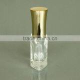 10 ml Flat Shaped Nail Polish Glass Bottle With Gold Cap thumbnail-2
