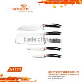 A3373 High Quality Cast Stainless Steel Bolster "V" Shape Ground Blade 5pcs Stainless Steel Knife Set