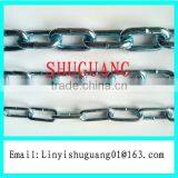 Korean Standard Welded Zinc Plated Blue White Link Chain thumbnail-1