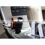 2016 Hot Wireless Bluetooth LED Display Car FM Transmitter MP3 Player With Dual USB Car Charger thumbnail-2