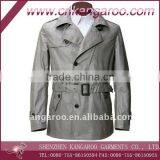 Mens Fashion Silver Coating Overcoat thumbnail-1