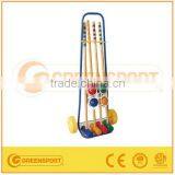 Wooden Croquet Set Croquet Game Croquet Ball thumbnail-1