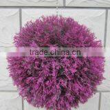 35CM Hanging Long Leaf Artificial Grass Ball thumbnail-1