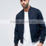 2017 Xinlan Manufacturer High Quality New Design Durable 100% Cotton Canvas Navy Rib Cuffs Running Casual Men Jumper Jacket thumbnail-1
