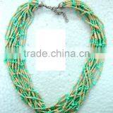 Multi Layer Beaded Necklaces thumbnail-1