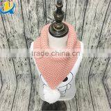 2016 Korean Winter Children Fashion Thick Wool Knitted Scarf With Ball thumbnail-2