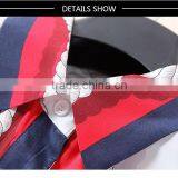 Maxnegio Lady Fashion Blouse Cutting Stitching Office Chiffon Print Designs thumbnail-5