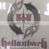 Custom All Kinds of Text and Patterns Hot Fix Rhinestone Made in China thumbnail-1