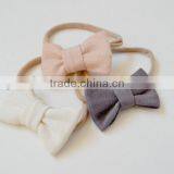 Baby Mini Bows Headbands Girl Headbands Wholsale Kids Cotton Headband thumbnail-1