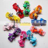 Lovely Baby Girls Knit Headband With Bowknot Hairband Attached Hair thumbnail-2