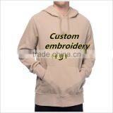 New Fashion Wholesale Sweatshirt Custome Logo Overydyed Embroidered Hoodie thumbnail-1
