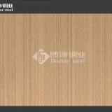 Factory 304 Rose Golden HL Decorative Stainless Steel Plate thumbnail-3