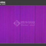 Hi-quality Violet Hairline Stainless Steel Sheet for Decorative Material thumbnail-3