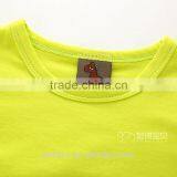 Custom Organic Cotton Soft and Thin Reactive Dye Kids T-shirt Wholesale thumbnail-6