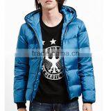 2015 Wholesale Man's Outdoor Thin Padded Jacket With Hoodie thumbnail-3