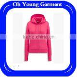 Factory Direct Sale Fitted Hoodies Women With Zipper