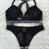 Latest Fashion Design Bra and Panties Women Lace Underwear Set From Shantou Sanhui Factory thumbnail-2
