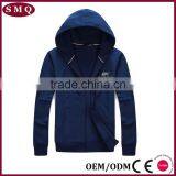 OEM Manufacturer Custom Size Plain Cotton Zipper Jacket Hoodies thumbnail-2