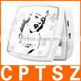 Led Double Surface Beauty Mirror Mobile Power Supply Box Portable Battery/Mirror Power Bank thumbnail-1