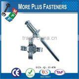 Made in Taiwan Colored Head Exploding Large Head Peel Head Pop Rivet thumbnail-4