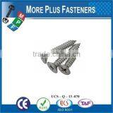 Made in Taiwan High Quality Stainless Steel Drywall Screw Torx Countersunk Head Screw Countersunk Screw thumbnail-3