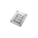 Waterproof metal pinpad for ATM and kiosk with interface USB,PS/2 and RS232