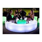 Outdoor / Indoor LED Bar Stool PL13 LED curved benches for party